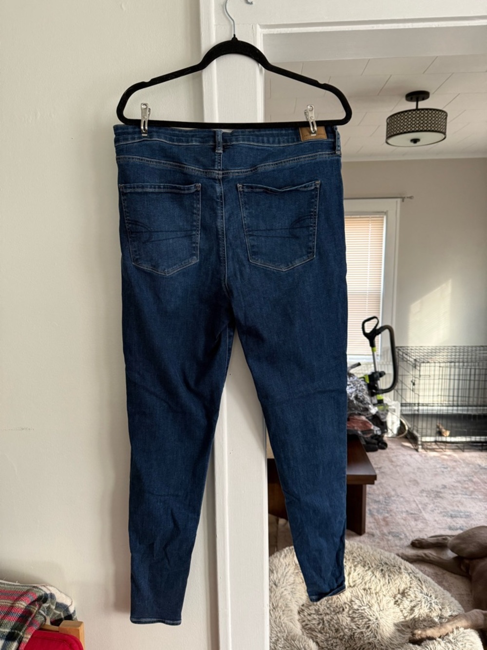 American Eagle Indigo Blue High-Rise Jeggings